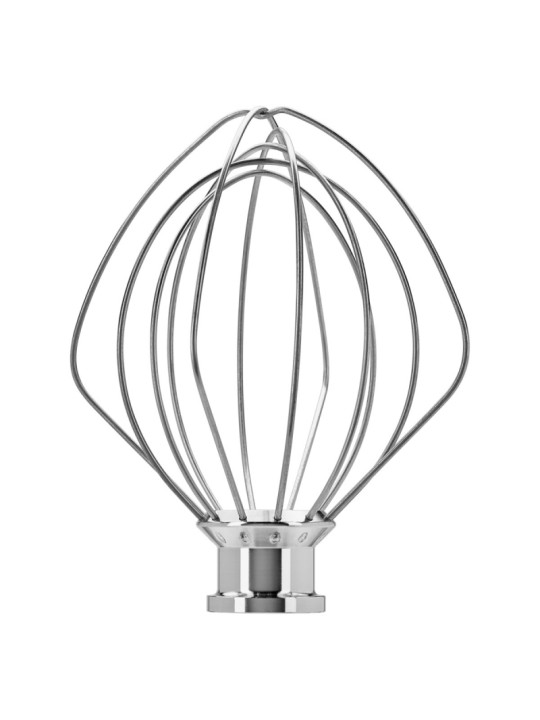 KitchenAid miksera komplekts - 3 nerūsējoša tērauda uzgaļi (putotājs, āķis mīklai un lāpstiņa samaisīšanai)