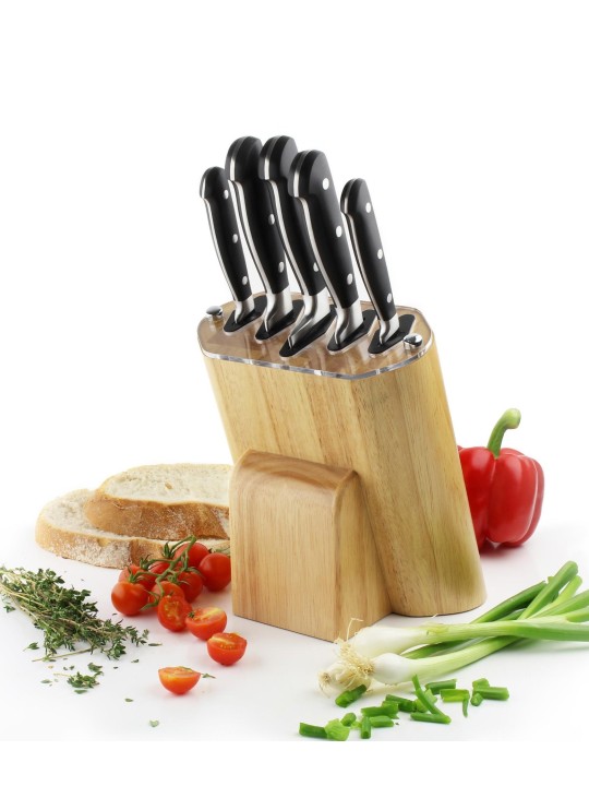 Grunwerg stovas 5 peiliams, akacijos / akrilo