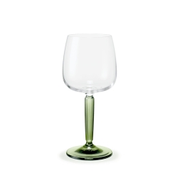Kähler бокалы для белого вина Hammershøi  35 cl, 2 шт, зеленая ножка