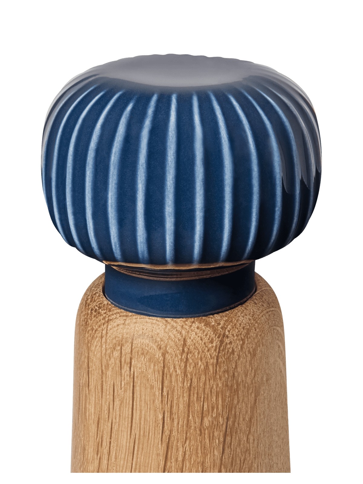 Kähler  veski Hammershøi 18 cm, tamm/ portselan