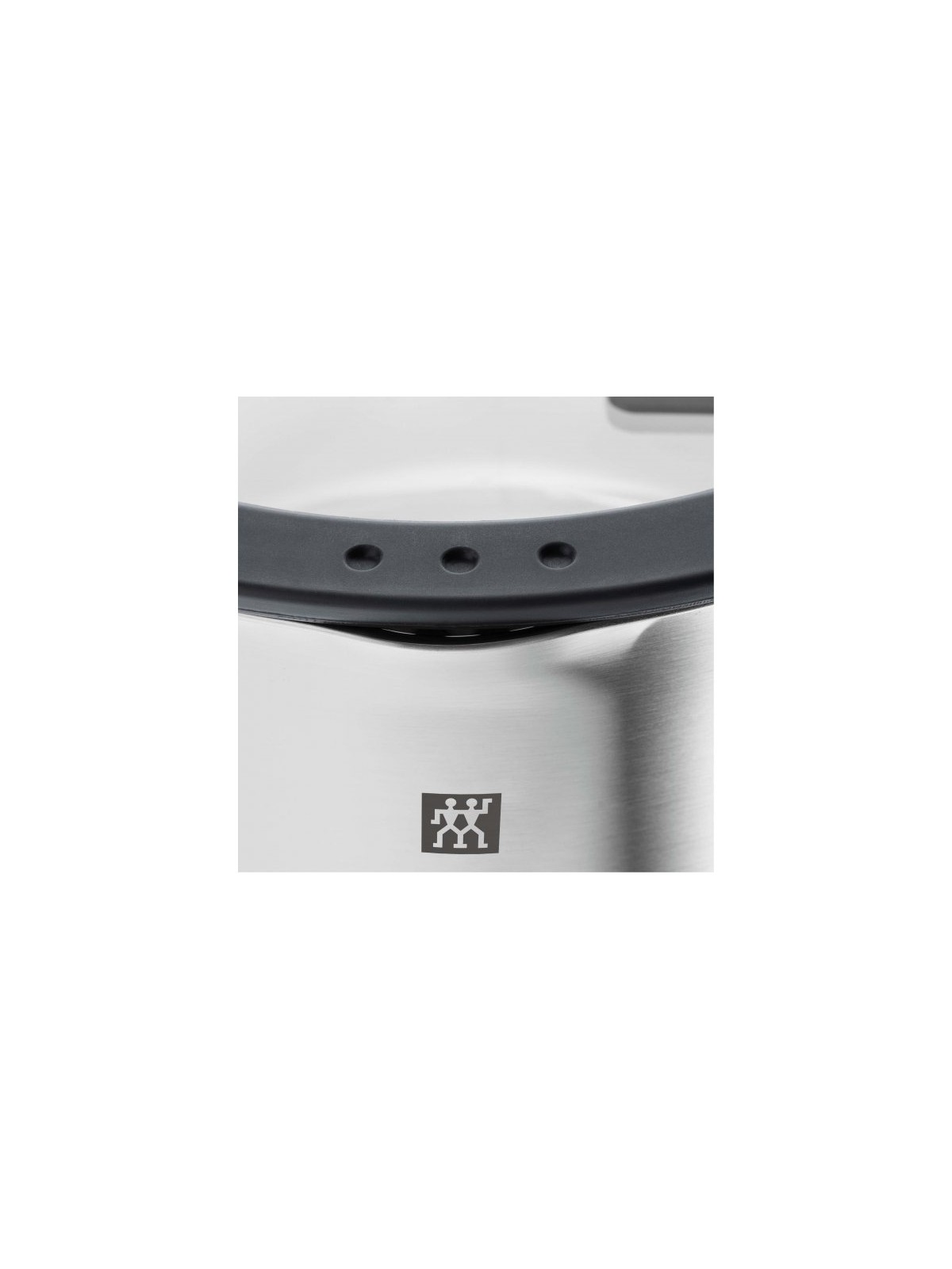 Zwilling keedupott Simplify, klaaskaas sõelaga (hall silikoon)