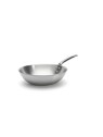 de Buyer wok panna Alchimy 32 cm, nerūsējošs tērauds