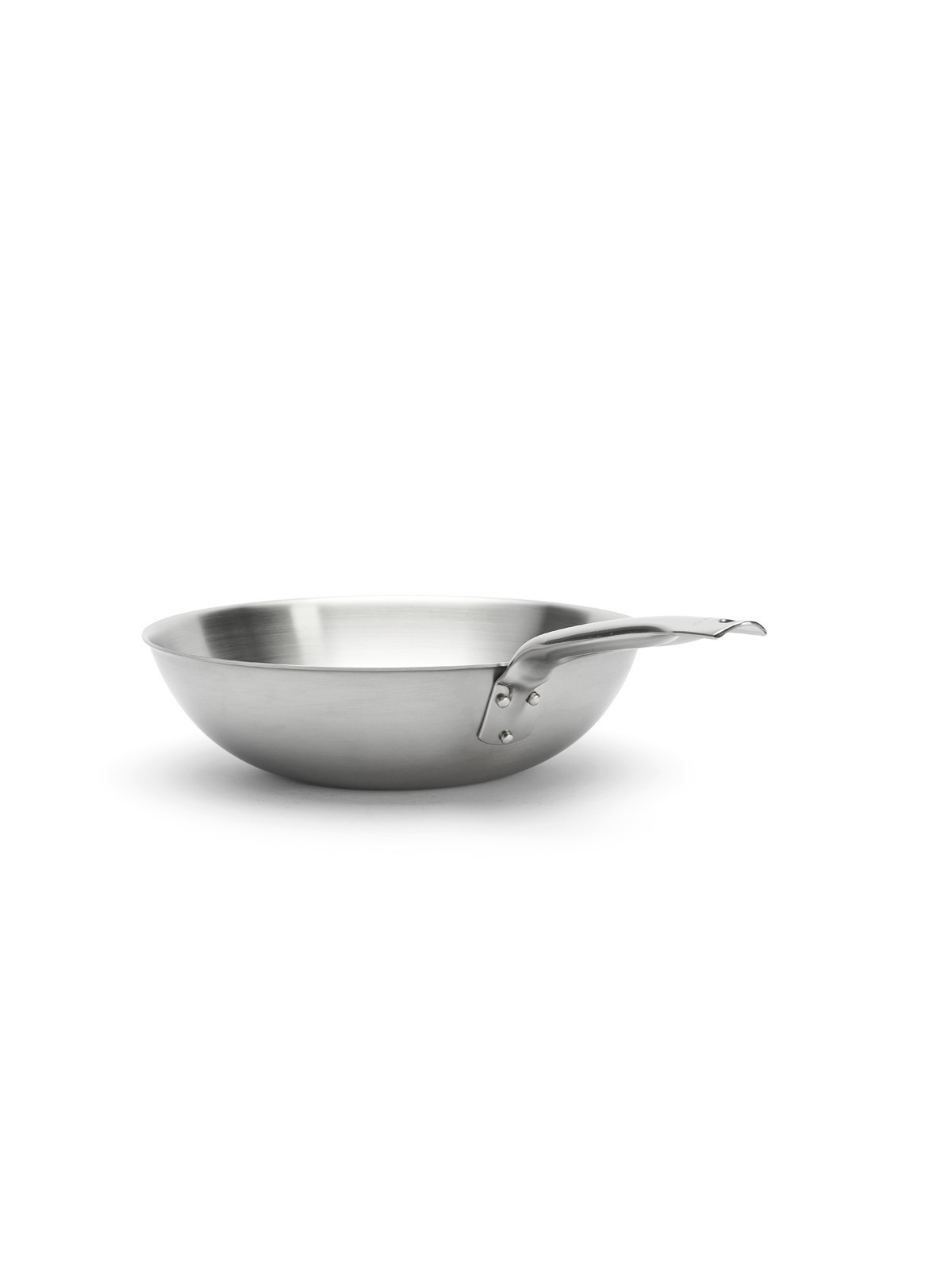 de Buyer wok panna Alchimy 32 cm, nerūsējošs tērauds