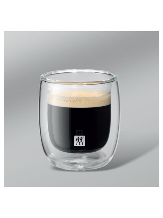 Zwilling espresso klaas Sorrento topeltseinaga 80 ml, 2 tk