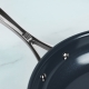 Zwilling Clad CFX Stainless Steel Ceramic Nonstick 3-qt Wok with Lid