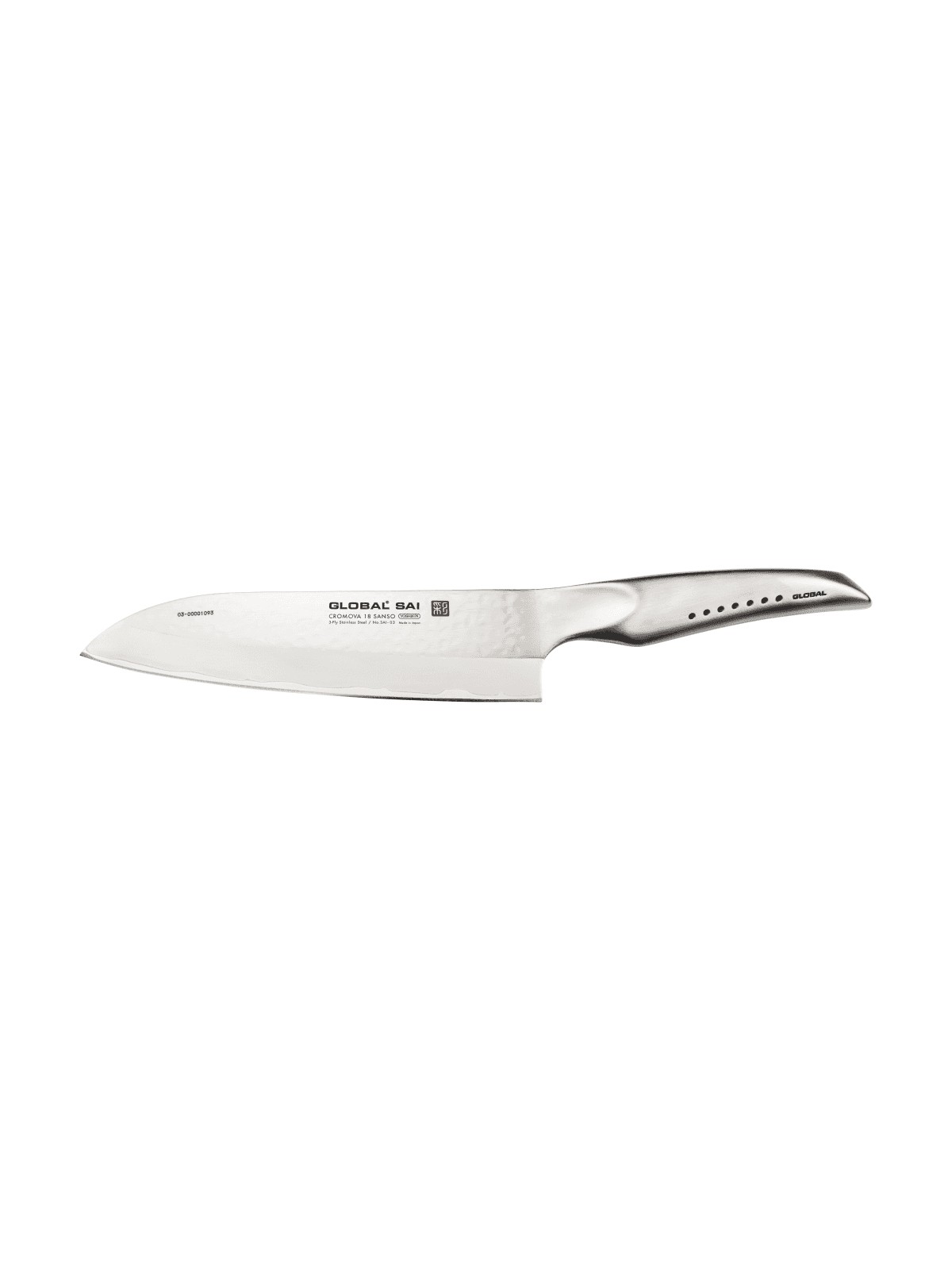 Global Sai Santoku Knife 19 cm