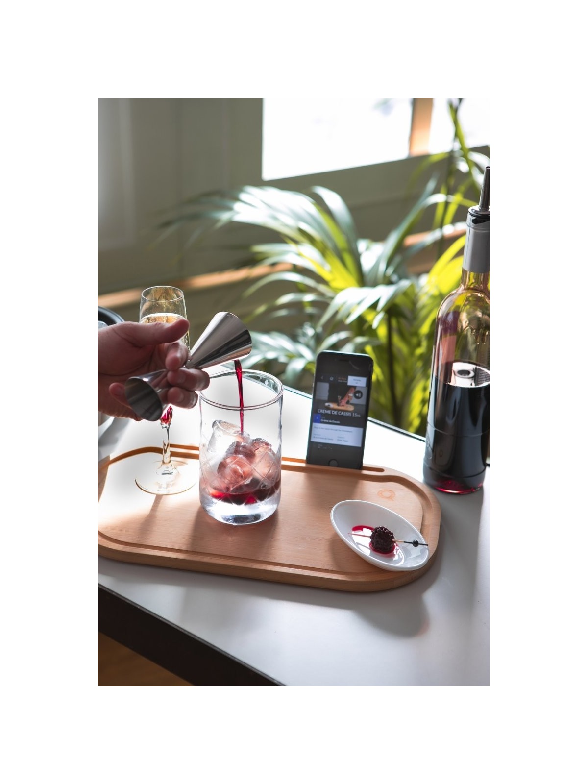 Coctail Club mensuur 40/ 60 ml, roostevaba teras