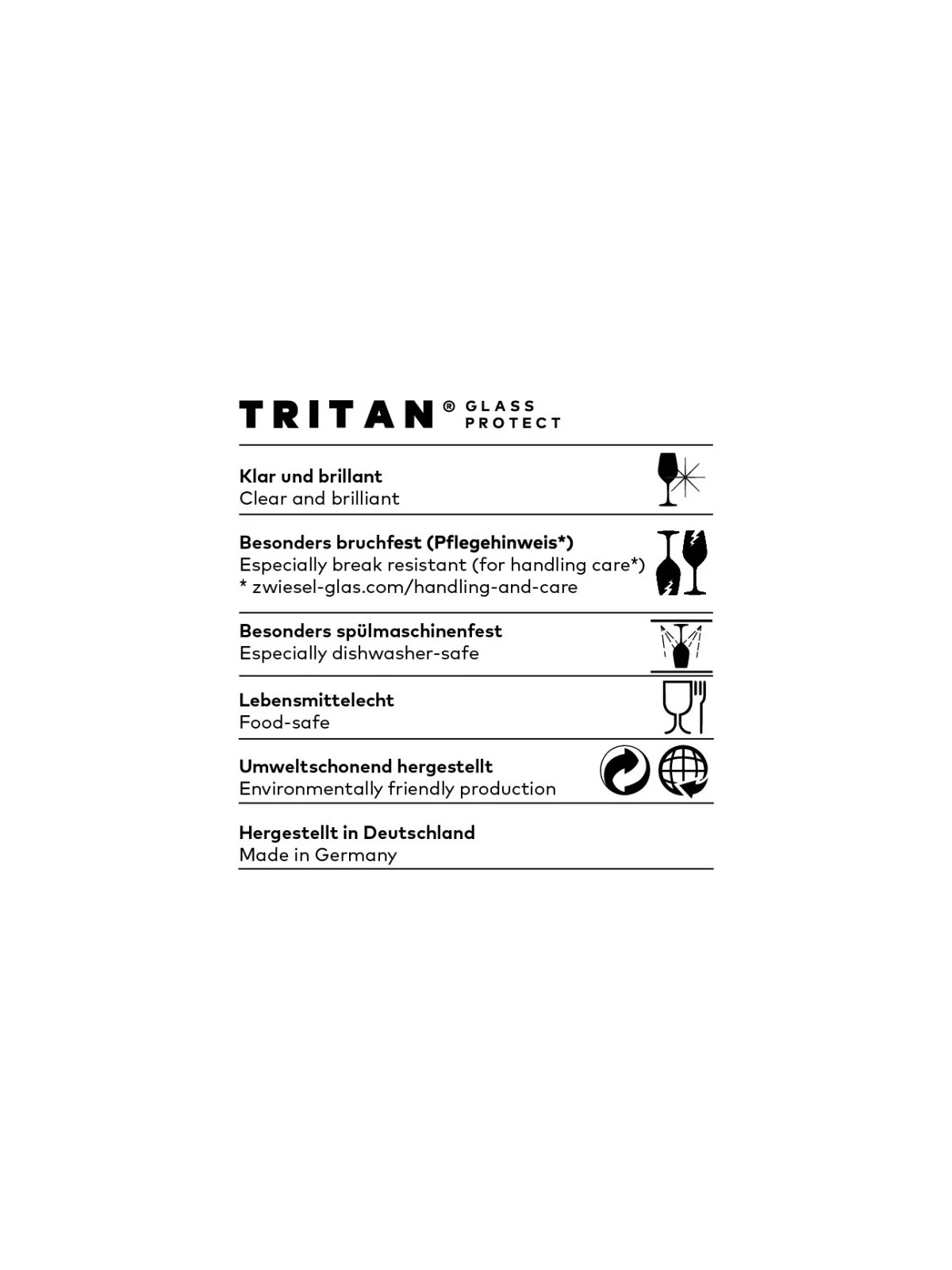 Zwiesel Glas universāla vīna glāze Echo, 572 ml