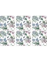 Pimpernel Botanic Garden Chintz Coasters