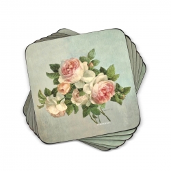 Pimpernel Antique Rose Set of 6 Coasters