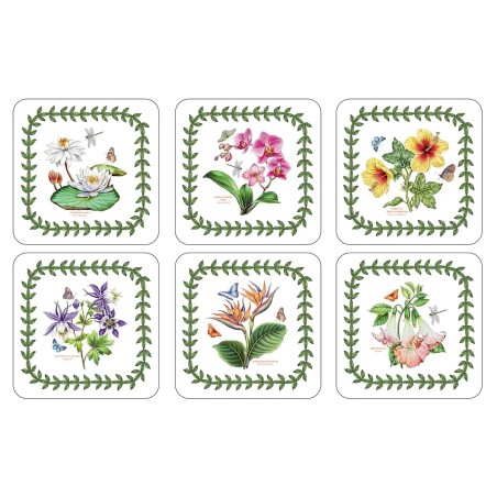 Pimpernel Exotic Botanic Garden Set of 6 Coasters