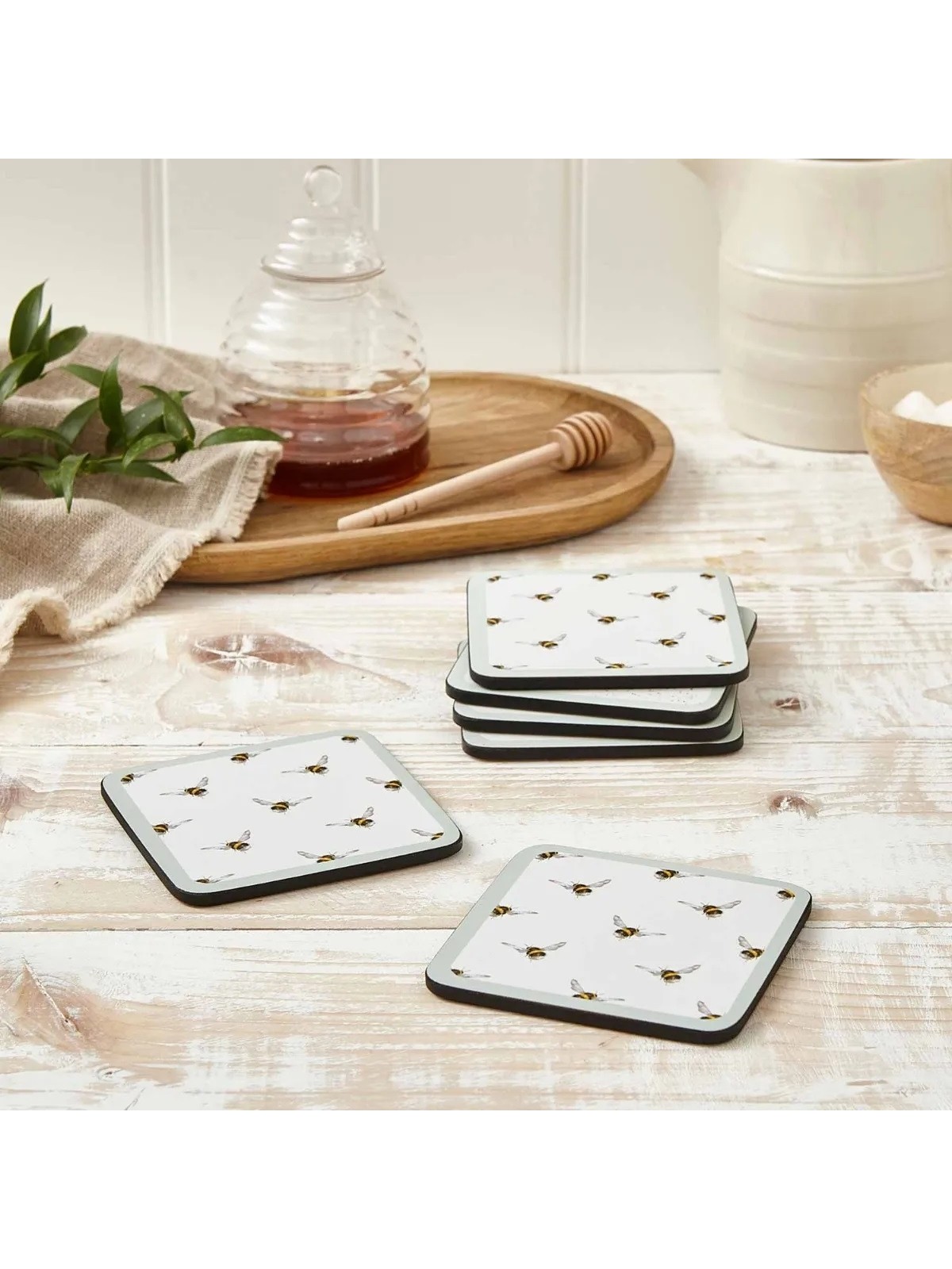 Pimpernel подставка для чашек Wrendale Bee 6 шт