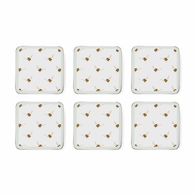 Pimpernel подставка для чашек Wrendale Bee 6 шт