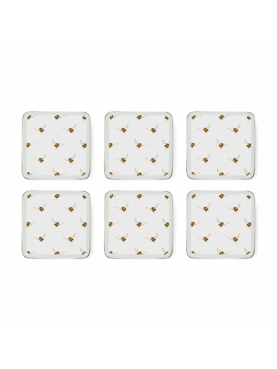 Pimpernel Wrendale Designs Bee Set of 6 Coasters