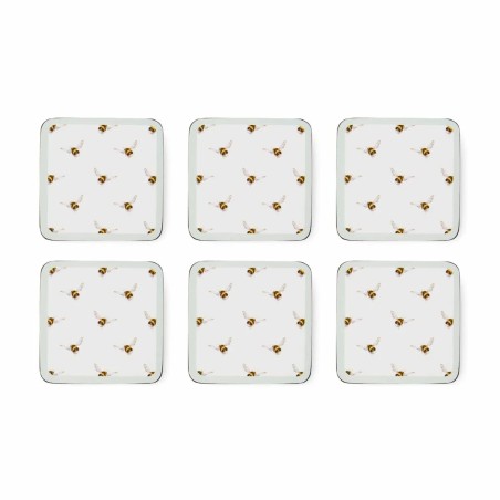 Pimpernel Wrendale Designs Bee Set of 6 Coasters