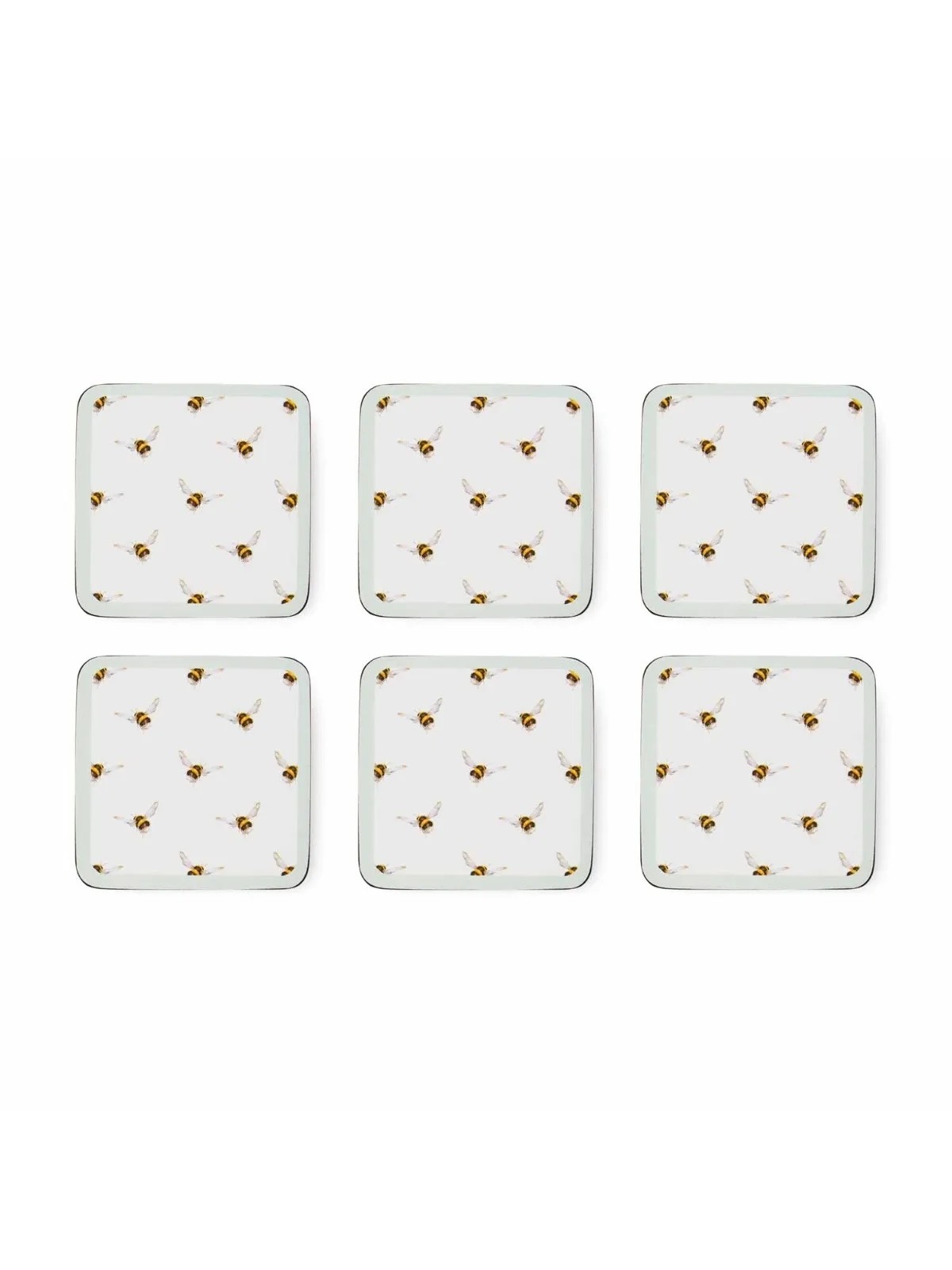 Pimpernel Wrendale Designs Bee Set of 6 Coasters
