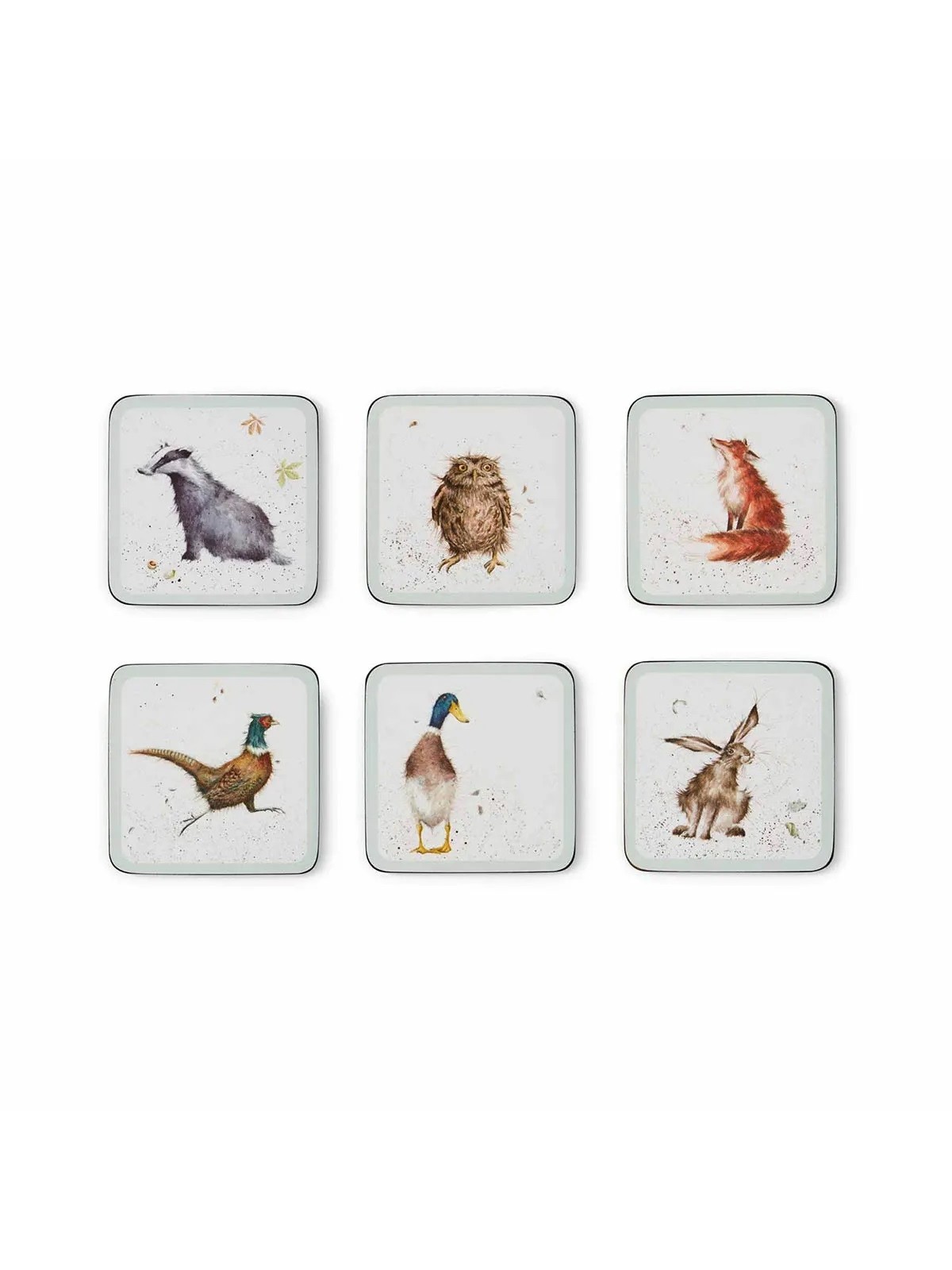 Pimpernel Wrendale Designs Set of 6 Coasters