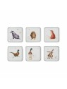Pimpernel подставки для чашек Wrendale Mix 6 шт