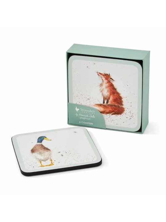 Pimpernel подставки для чашек Wrendale Mix 6 шт