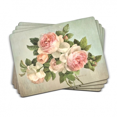 Pimpernel Antique Rose Set of 4 Placemats