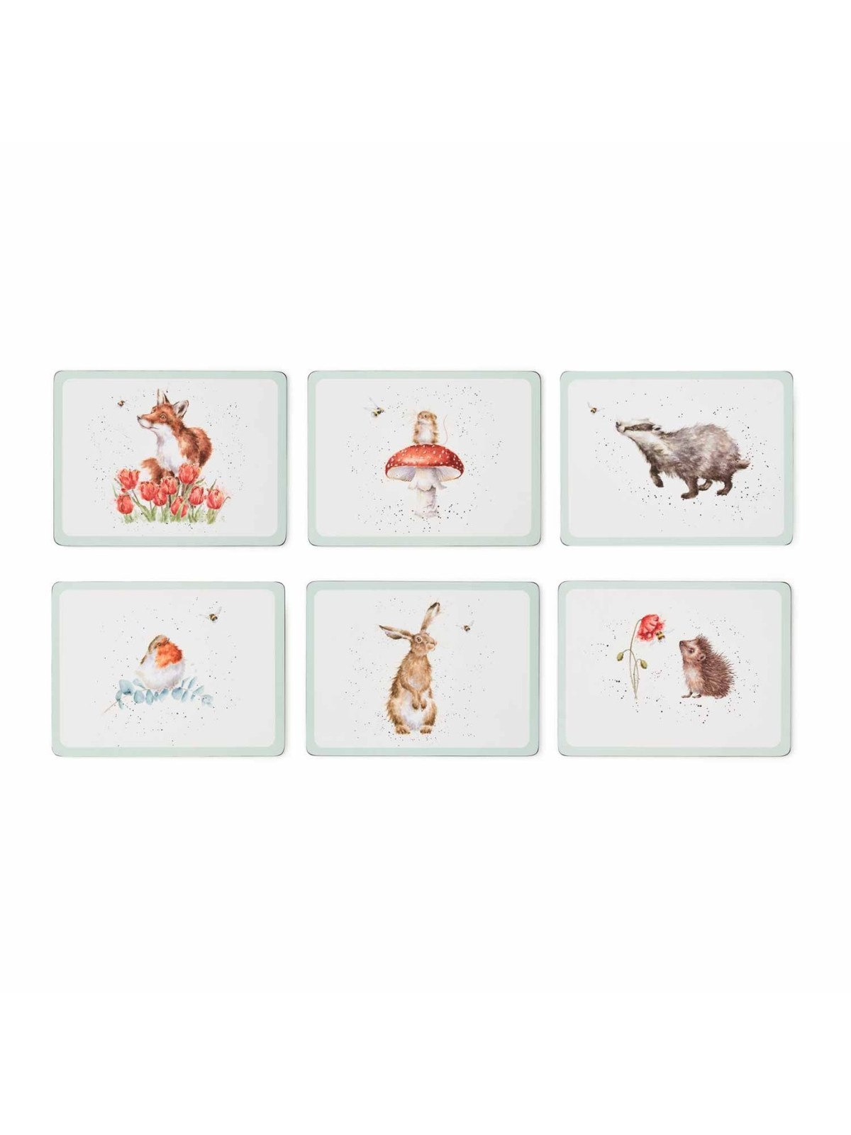 Pimpernel Wrendale Designs Bee Set of 6 Placemats