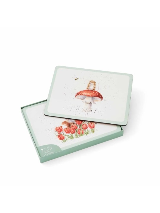 Pimpernel Wrendale Designs Bee Set of 6 Placemats
