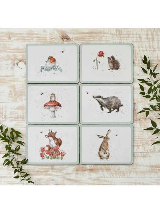 Pimpernel подставка длястоловых приборов Wrendale Xmas 6 шт