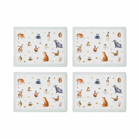 Pimpernel Wrendale Designs Set of 4 Large Placemats