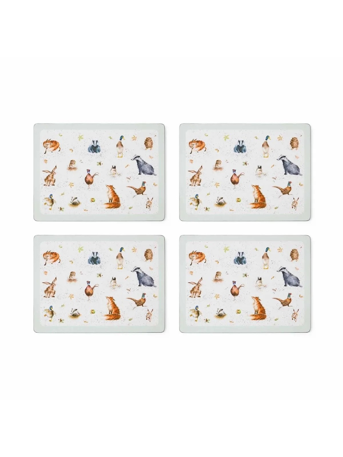 Pimpernel Wrendale Designs Set of 4 Large Placemats