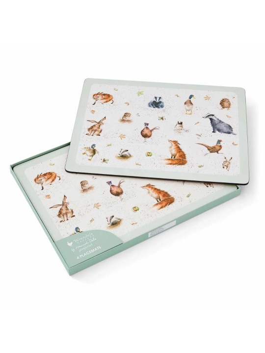 Pimpernel Wrendale Designs Set of 4 Large Placemats