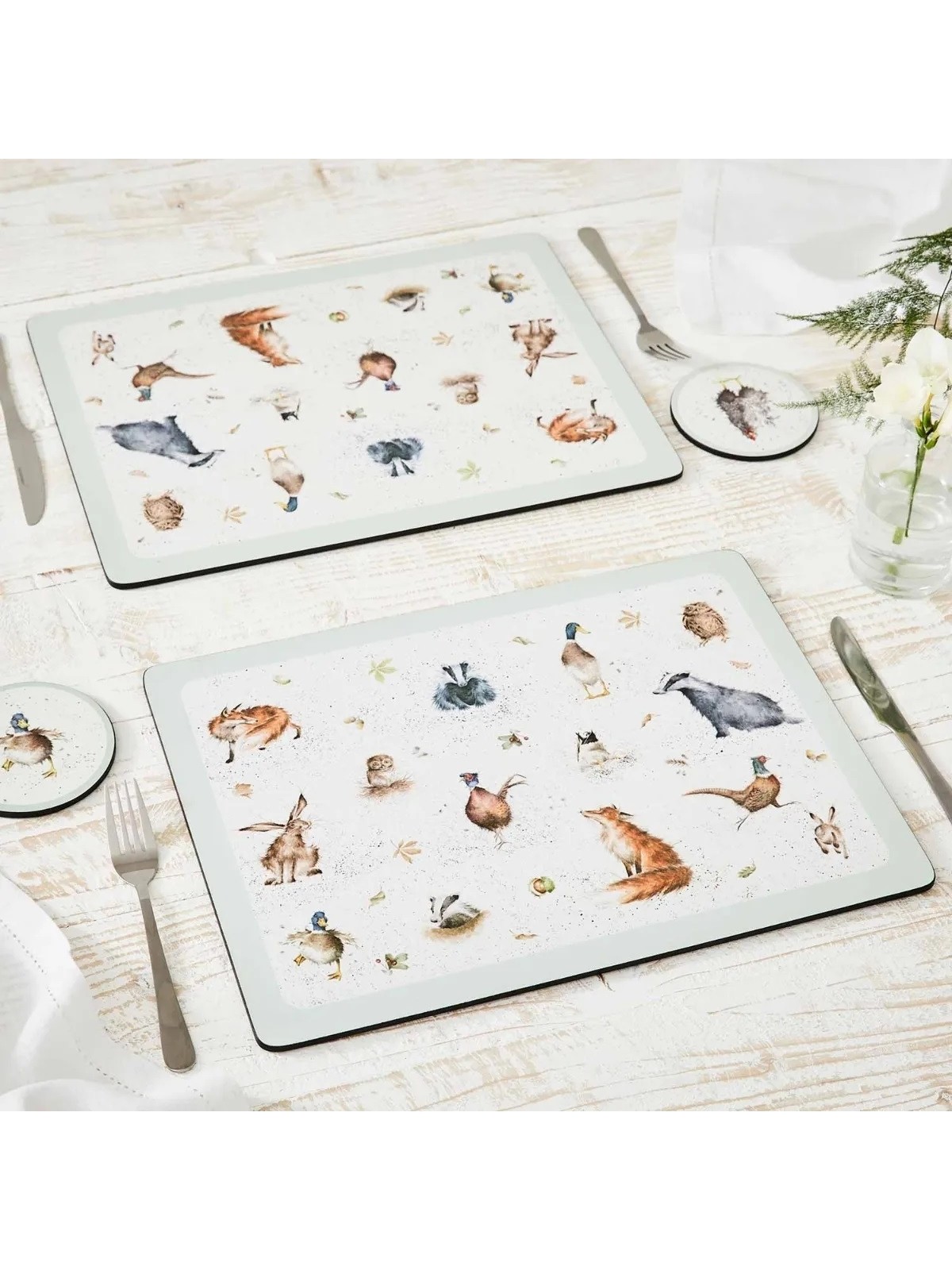 Pimpernel Wrendale Designs Set of 4 Large Placemats