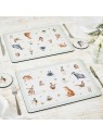 Pimpernel Wrendale Designs Set of 4 Large Placemats