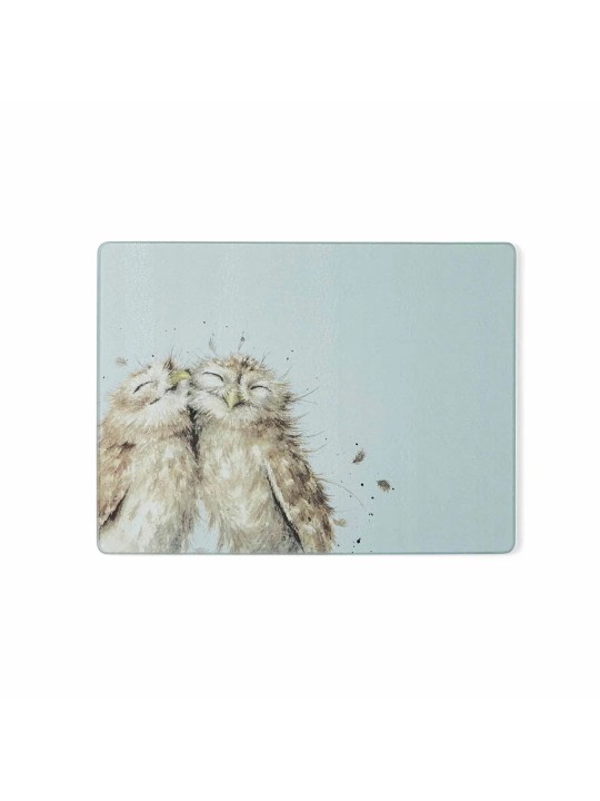 Pimpernel Wrendale Designs Owl Glass Worktop Saver