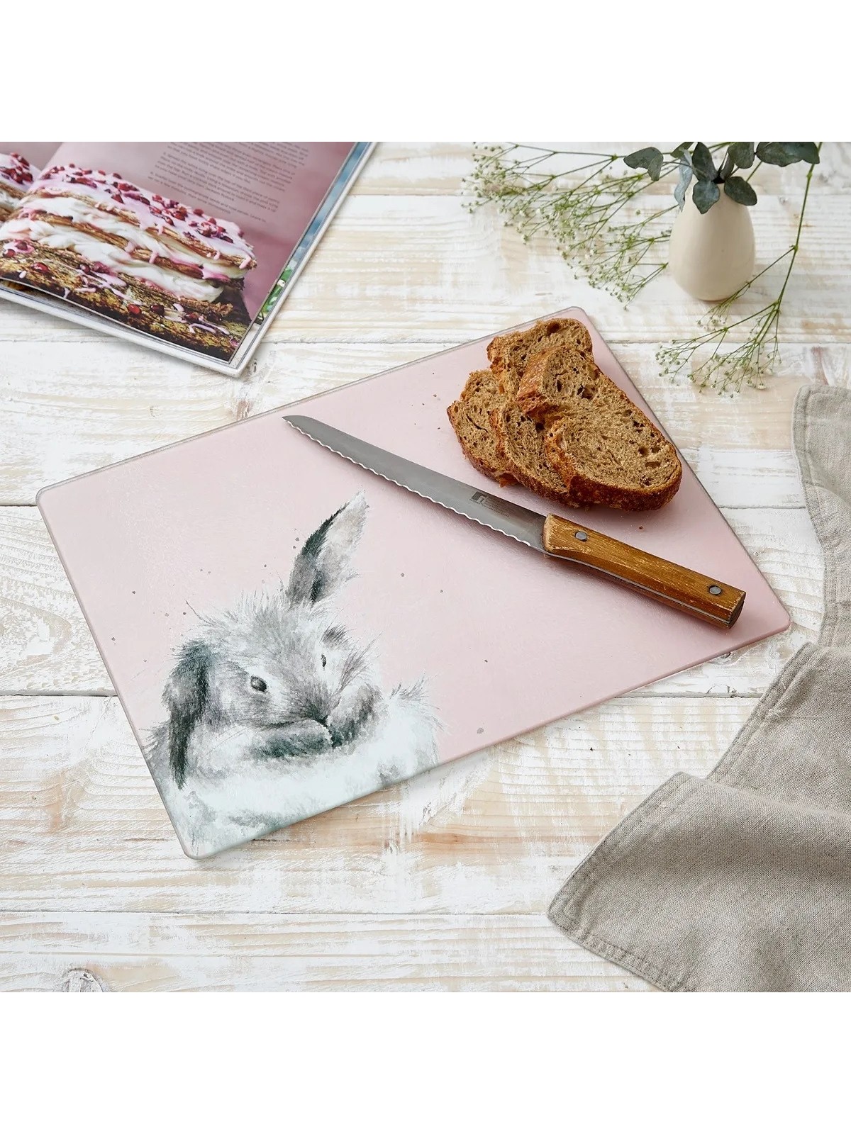 Pimpernel стеклянная доска для нарезки  Bathtime