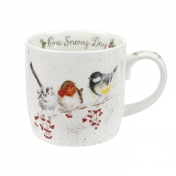 Royal Worcester Wrendale Designs muki One Snowy Day 0,31 l