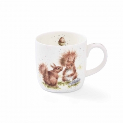 Royal Worcester Wrendale Puodelis Between Friends Squirrel 0,31 l
