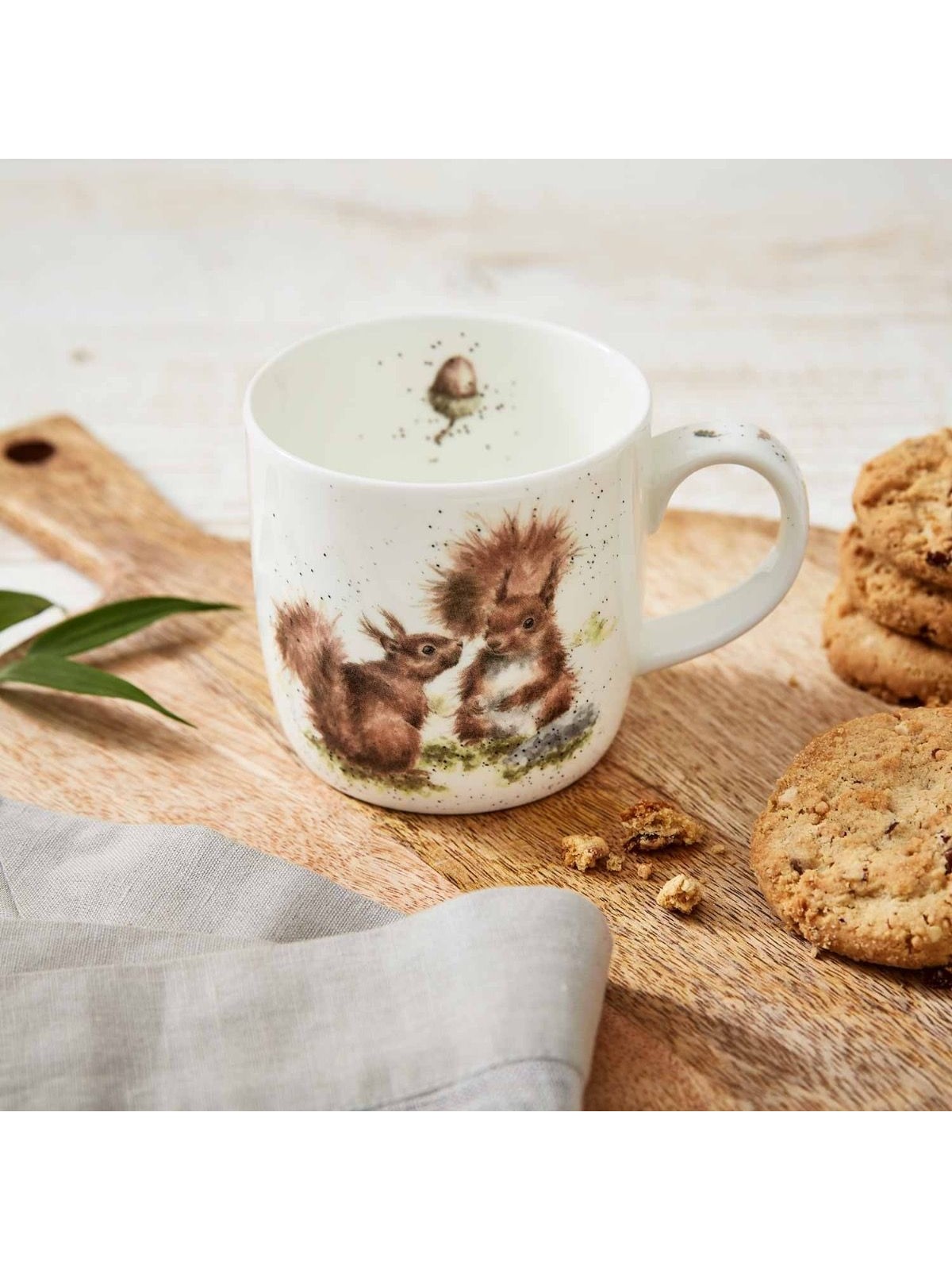 Royal Worcester Wrendale Designs Between Friends Squirrel
