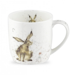 Royal Worcester Wrendale Designs Good Hare Day Mug, 0,31 l