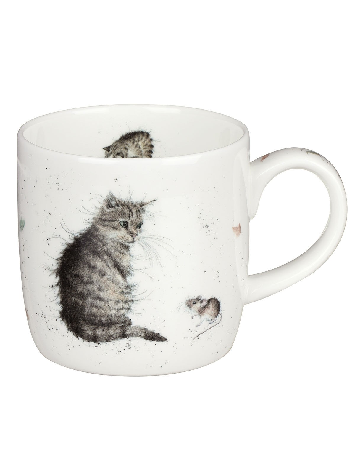 Royal Worcester Wrendale кружка Cat and Mouse, 0,31 л