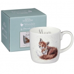 Royal Worcester Wrendale Designs Fox Mum Mug, 0,4 l