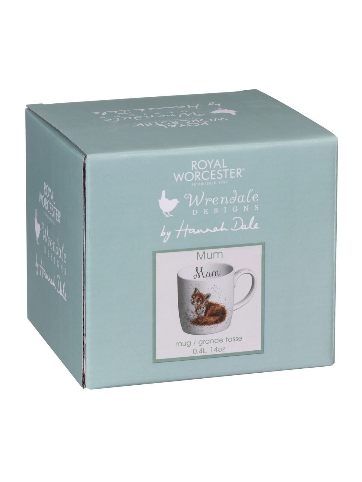 Royal Worcester Wrendale krūze Mum, 0,4 l