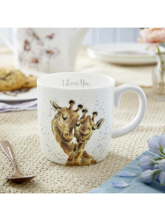 Royal Worcester Wrendale krūze I Love You, 0,4 l