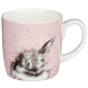 Royal Worcester Wrendale Designs Bathtime Bunny Mug, 0,4 l