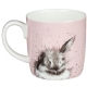 Royal Worcester Wrendale Designs Bathtime Bunny Mug, 0,4 l