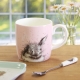 Royal Worcester Wrendale Designs Bathtime Bunny Mug, 0,4 l