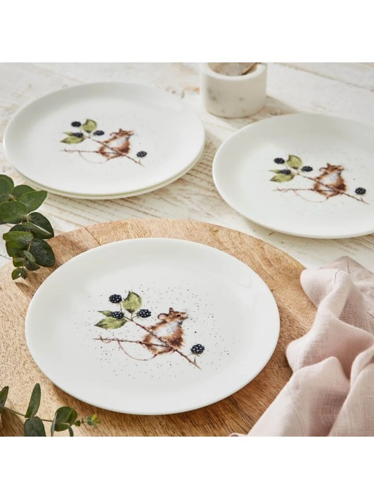 Royal Worcester Wrendale Designs taldrik Mouse