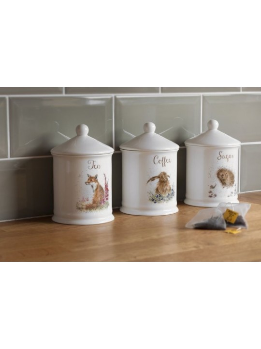 Royal Worcester Wrendale Designs cukura trauks Hedgehog