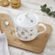 Royal Worcester Wrendale Designs Teapot Mouse & Flower, 1,1 l