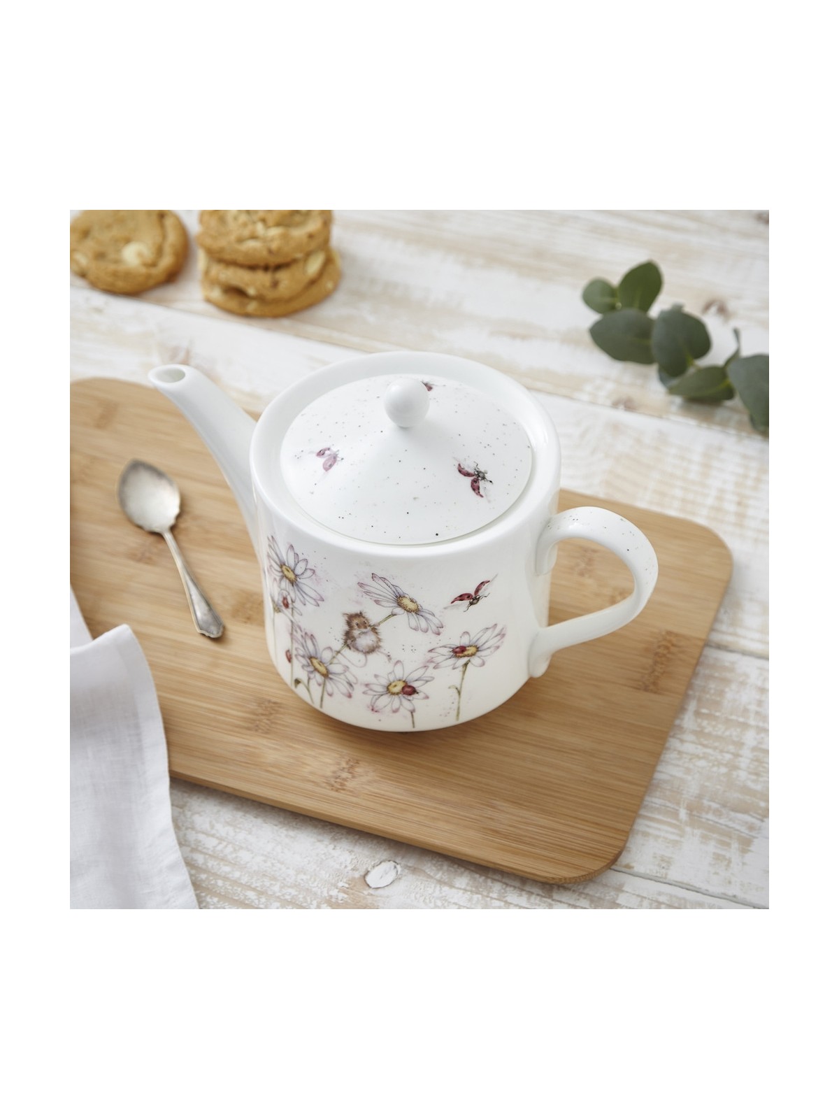 Royal Worcester Wrendale Designs заварочный чайник Mouse & Flower, 1,1 л