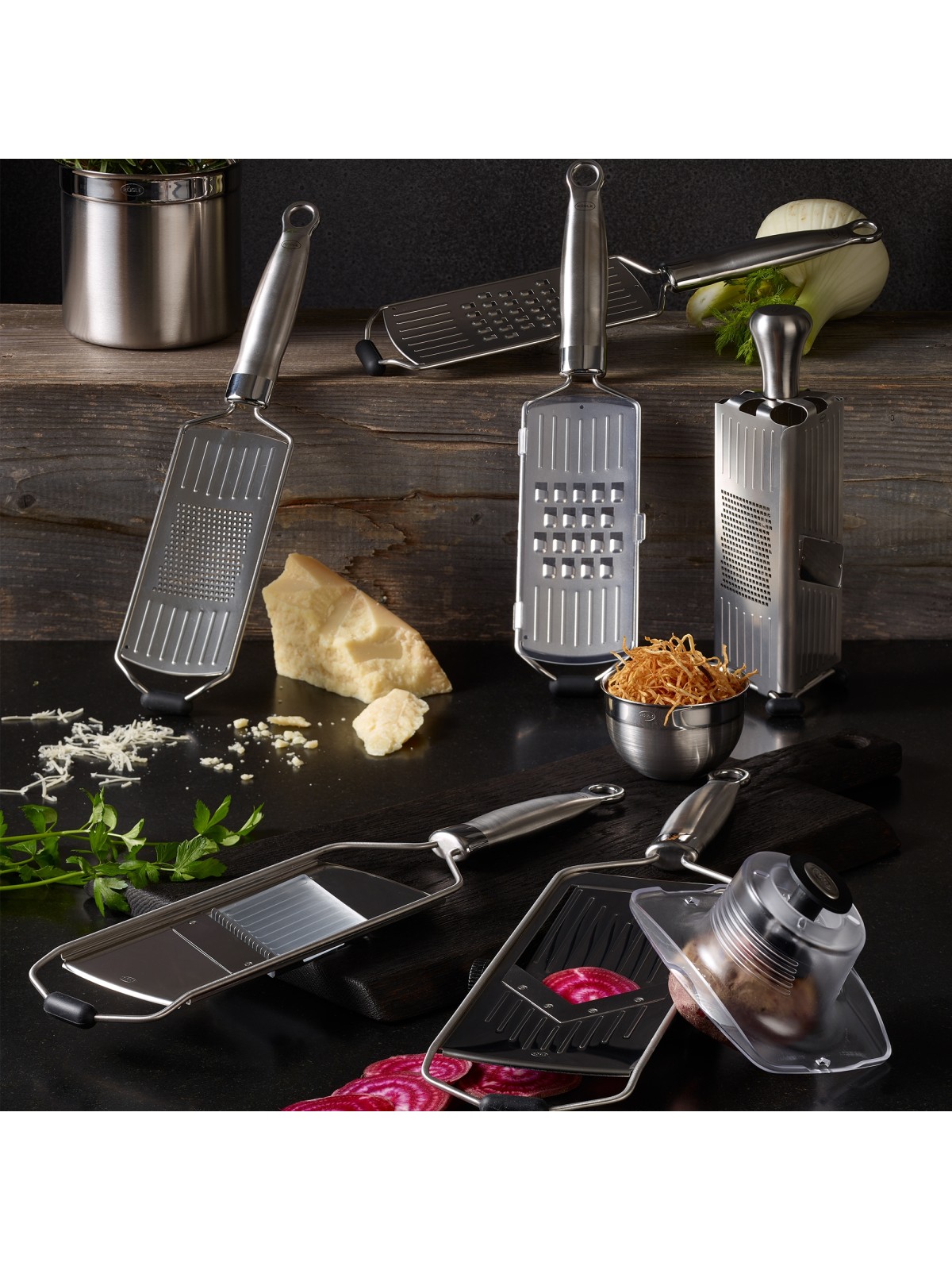Rösle Fine Grater Stainless Steel